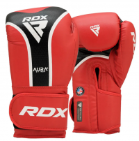 Боксерские перчатки RDX Aura Plus T-17 Red