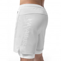 Шорты Hayabusa Men’s Layered Performance Shorts - Light Grey