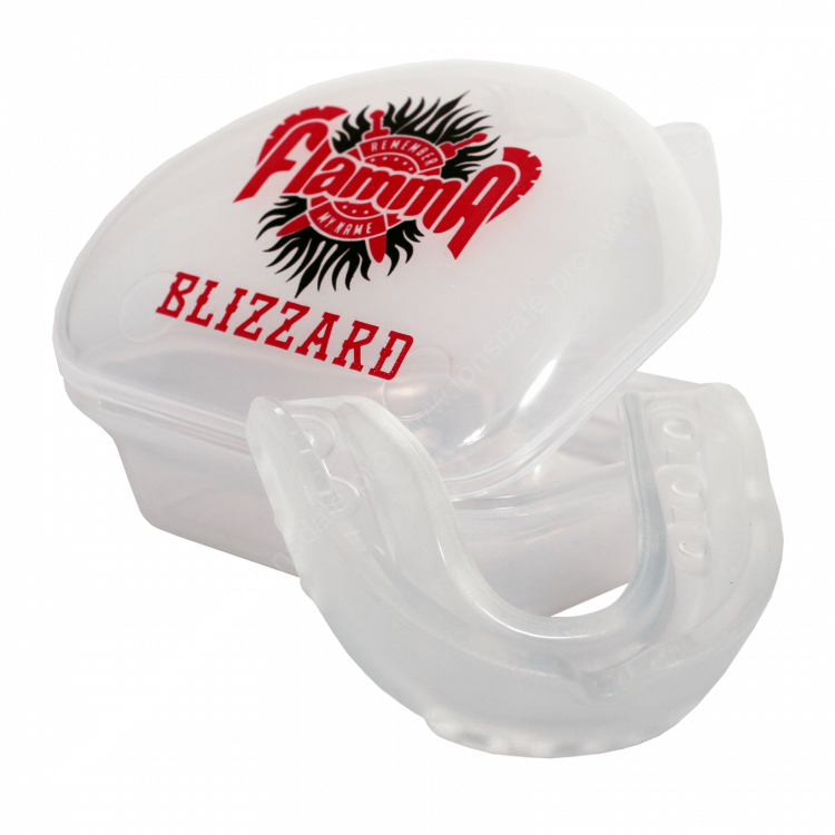 Капа FLAMMA - BLIZZARD COLORLESS с футляром