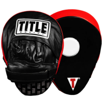 Тренерские лапы TITLE Boxing Incredi-Ball Leather Punch Mitts 2.0