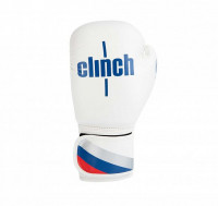Боксерские перчатки Clinch Olimp C111 White/Blue