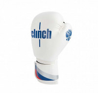 Боксерские перчатки Clinch Olimp C111 White/Blue