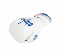 Боксерские перчатки Clinch Olimp C111 White/Blue
