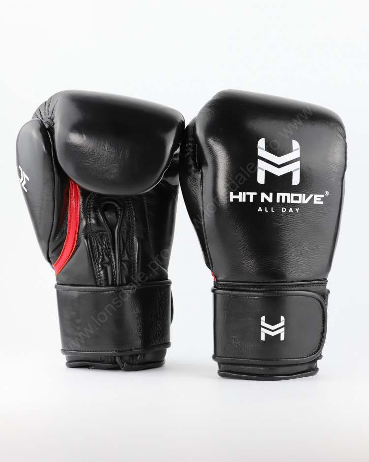Боксерские перчатки HIT N MOVE ALL DAY® Pro Agility Black
