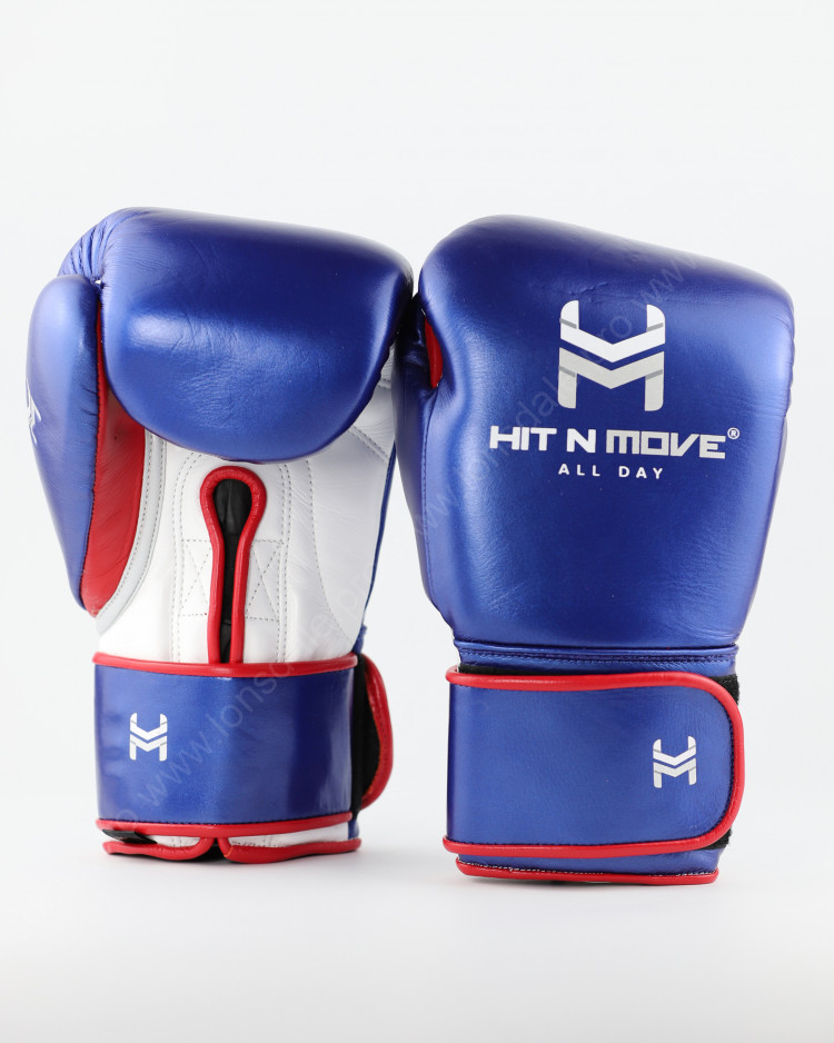 Боксерские перчатки HIT N MOVE ALL DAY® Pro Agility Blue