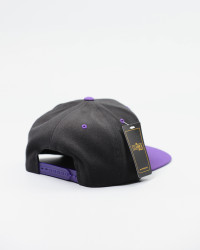 Бейсболка Yupoong Snapback The Ring Black/Purple