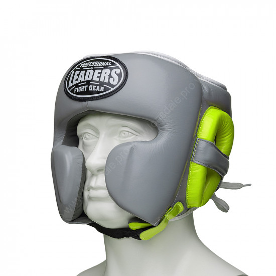 Шлем боксерский LEADERS MEX FANCY GR/GR