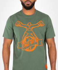 Футболка UFC by Venum Ulti-Man T-Shirt - Khaki/Orange