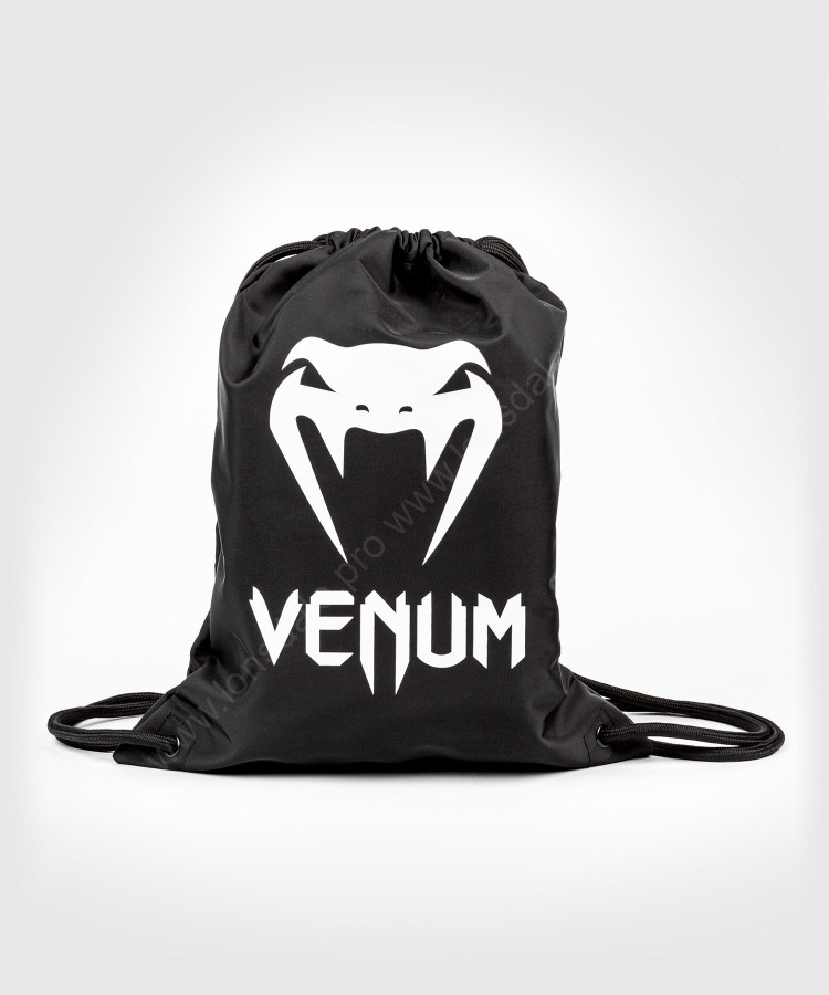 Мешок рюкзак Venum Classic Drawstring Bag Black/White