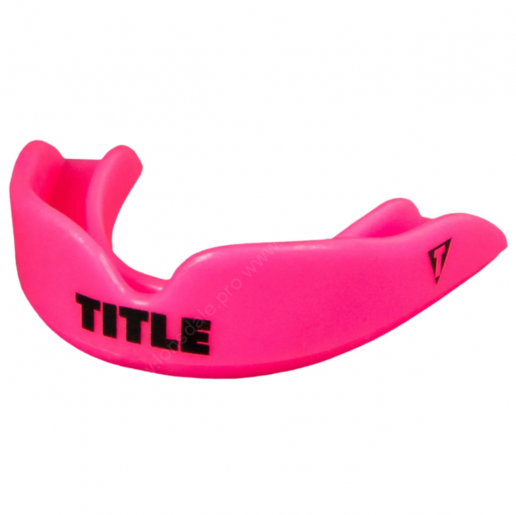 Капа боксерская TITLE Boxing Super Shield X2 Pink