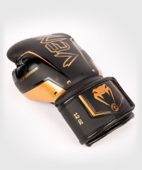 Боксерские перчатки Venum Elite Evo BLACK/BRONZE