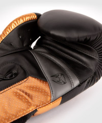 Боксерские перчатки Venum Elite Evo BLACK/BRONZE