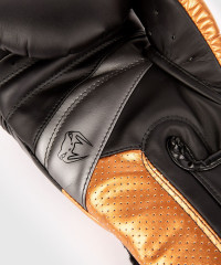 Боксерские перчатки Venum Elite Evo BLACK/BRONZE