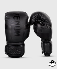 Боксерские перчатки Venum Elite Boxing Gloves Kids Black