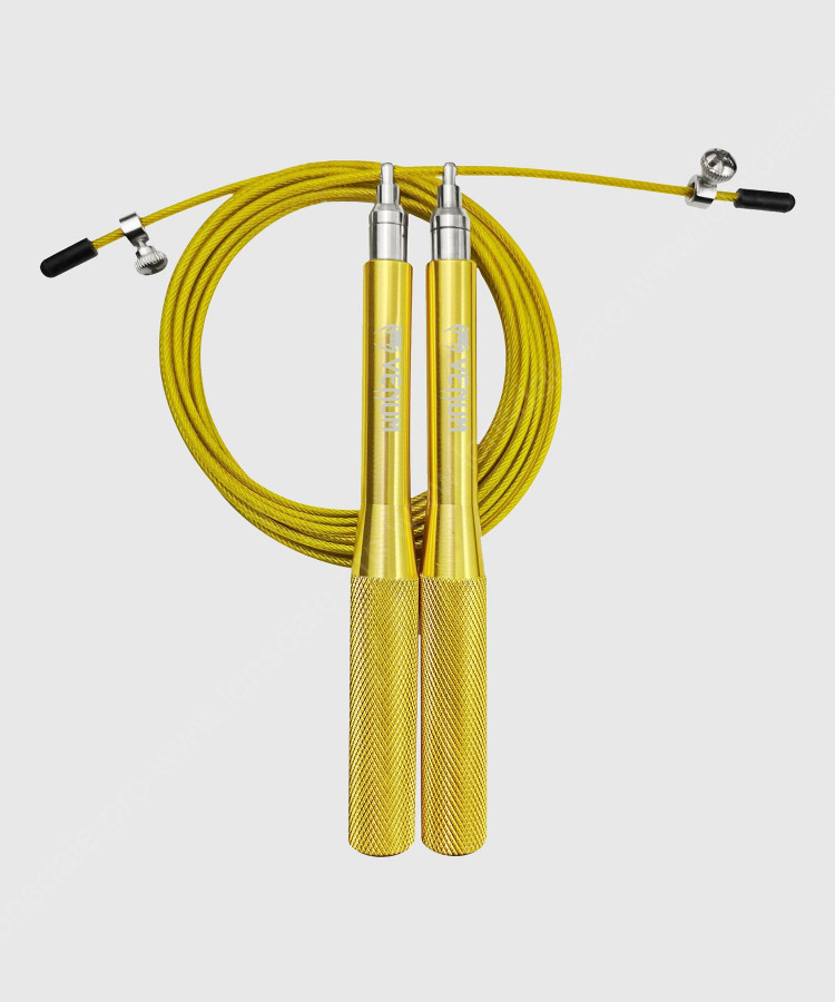 Скакалка Venum Thunder Evo Jump Rope – Gold