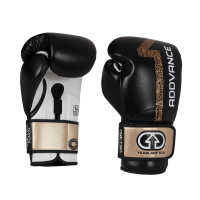 Боксерские перчатки ADDVANCE Evolution 3D Black/White/Gold