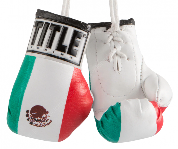 Брелок TITLE Boxing Mini Boxing Gloves Mex