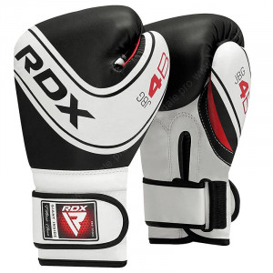 Боксерские перчатки детские RDX 4B ROBO White/Black