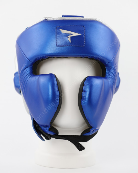 Боксерский шлем Phenom SHG-252 HEAD GUARD Blue