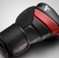 Боксерские перчатки HAYABUSA T3 BOXING GLOVES Black/Red