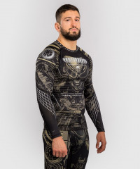  Рашгард Venum Invader Black/Sand L/S 