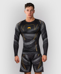 Рашгард Venum Matupa Black/Grey/Gold L/S 
