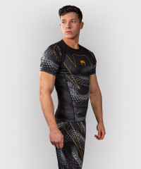 Рашгард Venum Matupa Black/Grey/Gold S/S