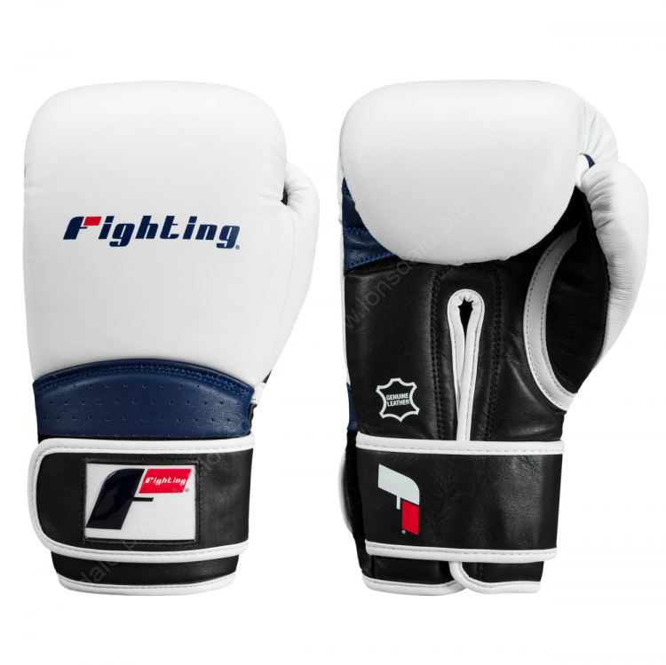 Боксерские перчатки Fighting Ferocity Leather White