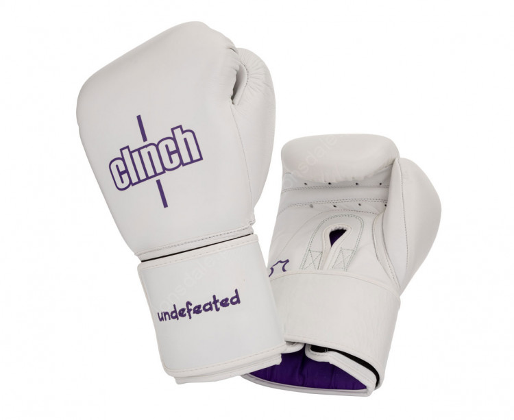 ПЕРЧАТКИ БОКСЕРСКИЕ CLINCH UNDEFEATED WHITE