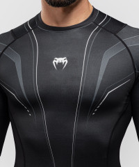 Рашгард Venum Streamline Black/White L/S