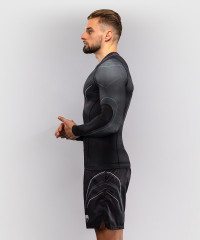 Рашгард Venum Streamline Black/White L/S