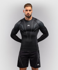 Рашгард Venum Streamline Black/White L/S