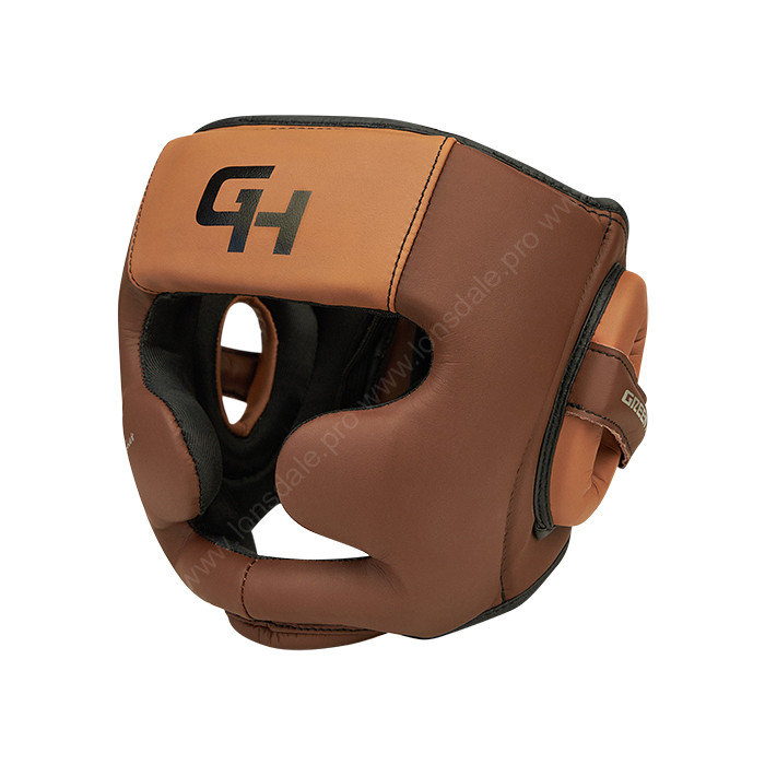 Боксерский шлем Green Hill Force Full Face KK Brown