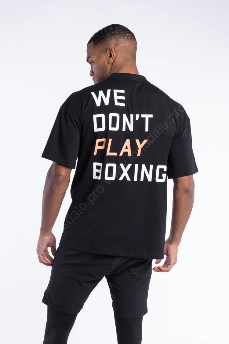 Футболка BOXRAW We Don't Play Boxing Black