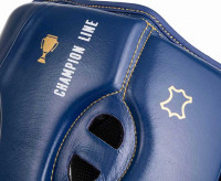 Шлем боксерский Clinch Olimp Premium Champion Line Blue C172
