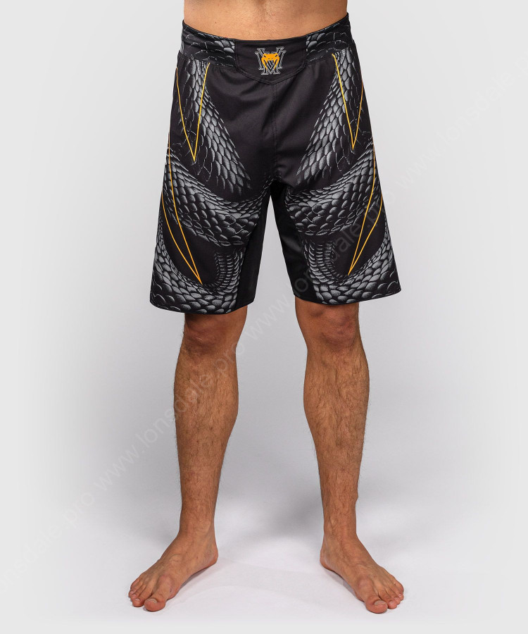 Шорты ММА Venum Matupa Black/Grey/Gold 