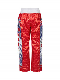 Брюки для кикбоксинга детские Green Hill Kids KBT-4058k Red