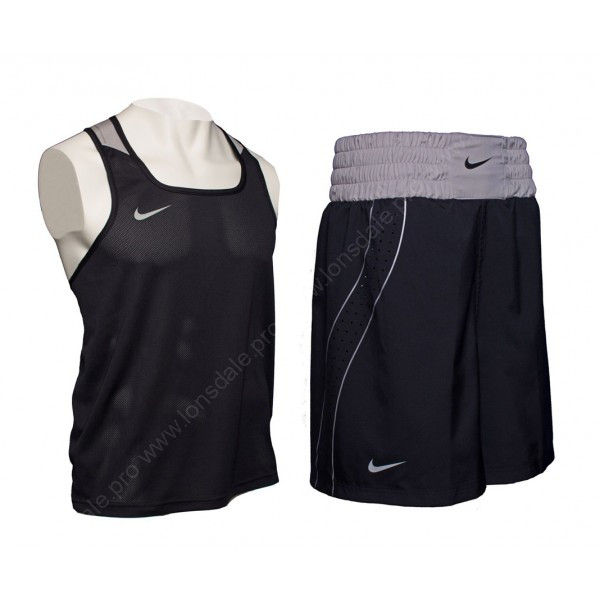 Форма боксерская Nike Boxing Black/Pewter