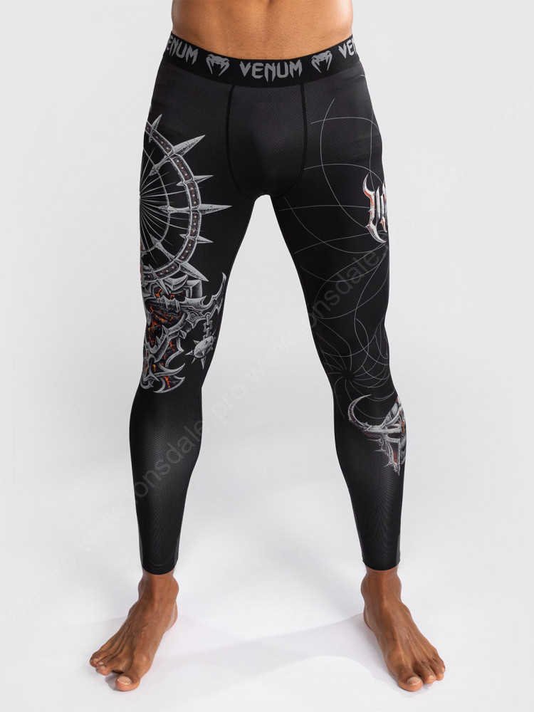 Тайтсы Venum Gladiator 5.0 Black/Silver