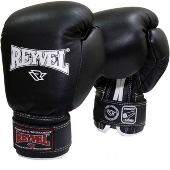 Боксерские перчатки Reyvel RV-101 Black