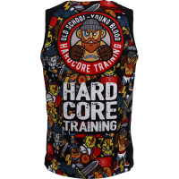 ТРЕНИРОВОЧНАЯ МАЙКА HARDCORE TRAINING DOODLES