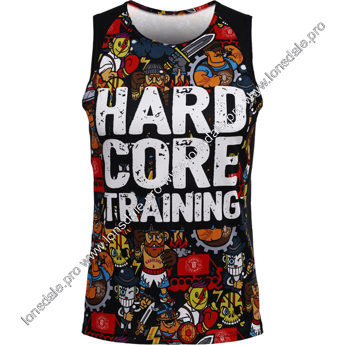 ТРЕНИРОВОЧНАЯ МАЙКА HARDCORE TRAINING DOODLES