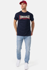 Футболка мужская Lonsdale Two Tone Navy