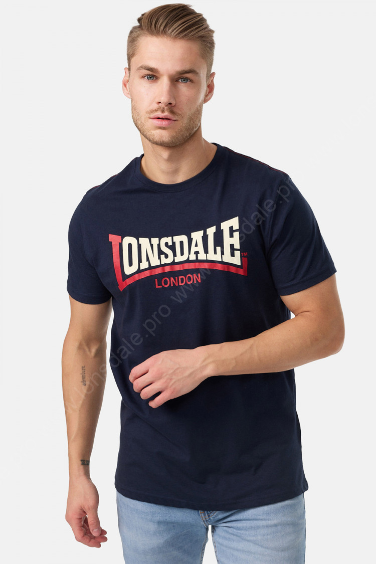 Футболка мужская Lonsdale Two Tone Navy