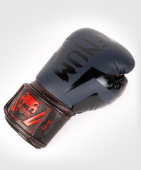 Боксерские перчатки Venum Elite Navy Blue/Black-Red