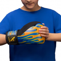 Боксерские перчатки детские Hayabusa S4 Epic Flames