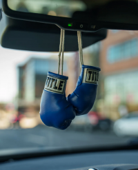 Брелок TITLE Boxing Mini Boxing Gloves  Blue