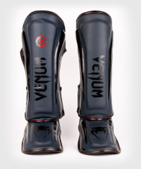 Защита голени и стопы Venum Elite Standup ShinGuards Navy Blue/Black-Red