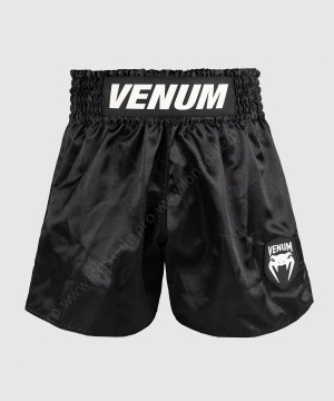 Шорты тайские Venum Classic Evo Black/White