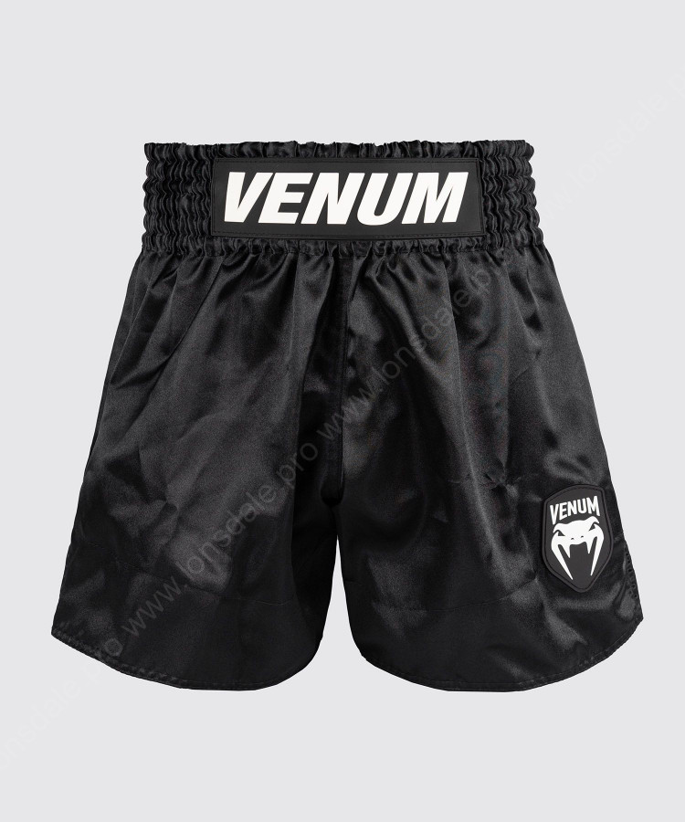 Шорты тайские Venum Classic Evo Black/White
